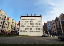Audiomural w Elblągu