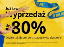 Wyprzedaż w IKEA: do 80 proc. zniżki na ponad 1500 produktów Wyprzedaż w IKEA: do 80 proc. zniżki na ponad 1500 produktów