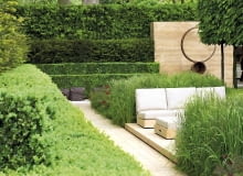 Doskonałe proporcje i elegancja - tak można określić ten projekt 20.05.2009 LONDYN , CHELSEA FLOWER SHOW 2009 , WYSTAWA OGRODOW