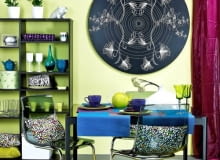 19.11.2010 , WNETRZA , KOLOR I WZOR , TEMAT LIMONKA KONTRAST , SESJA DLA : CZTERY KATY , STYLIZACJA JOANNA PLACHECKA .