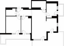 81,3 m kw. czteropokojowe dla 3 osób