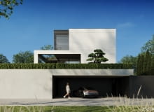 Dom Uniesiony ponad Drogą w Gdańsku. Proj. Z3Z ARCHITEKCI Dom Uniesiony ponad Drogą. Proj. Z3Z ARCHITEKCI