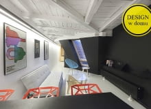 Długi lokal, czyli długie, wąskie i małe mieszkanie w Poznaniu. Proj. Mili Młodzi Ludzie mieszkanie