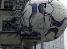 Piłka a architektura