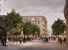 Plac Pięciu Rogów w Warszawie. Proj. WXCA Plac Pięciu Rogów w Warszawie. Proj. WXCA