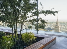 HighGarden Rooftop Lounge na 49. piętrze Varso Tower w Warszawie