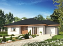 Projekt domu Franczi II G1 ECONOMIC (wersja A)