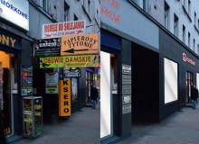 Moda na wirtualne ściąganie reklam dotarła do Katowic. Autor bloga KatoLove postanowił wirtualnie wyczyścić ulicę 3 Maja. To prosty sposób by pokazać jak nasze ulice mogą wyglądać kiedy uwolnimy je od szpetnych elementów. Oczyszczone z reklam kamienice w Katowicach. Niestety tylko wirtualnie.