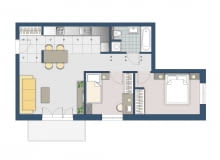 Plan mieszkania Plan mieszkania, projektowanie wnętrz