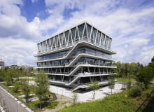 Szkoła w Leutschenbach w Zurychu projektu Christiana Kereza zurych, szwajcaria, christian kerez, szkoła