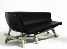 Adna Chaise, projektu David Weeks sofa, kanapa, design, projektanci