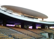 Przebudowany amfiteatr w Opolu. Projekt Biuro87a Architekci. Biuro87a Architekci, rewitalizacja, polska architektura, amfiteatr, polska, przebudowa, opole, Małgorzata Adamowicz- Nowacka, Marek Nowacki, Sabina Curzytek- Rabenda