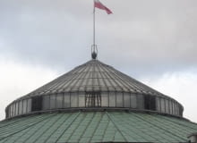 Budynek sejmu w Warszawie