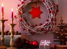 Wieniec świąteczny - wianek na drzwi i nie tylko Wieniec świąteczny - wianek na drzwi i nie tylko
