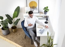 Domowe biuro do pracy zdalnej – jak je urządzić? Domowe biuro do pracy zdalnej – jak je urządzić?