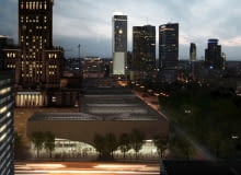 Projekt Muzeum Sztuki Nowoczesnej na pl. Defilad, autorstwa Christiana Kereza v