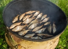 Wędzarnia z beczki Wędzarnia z beczki