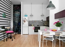 wystrój wnętrz, kuchnia, otwarta kuchnia