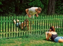 Ogrodzenie, które nie ogranicza - płot z połyskujących sztachet optycznie powiększa przestrzeń. Ogrodzenie, które nie ogranicza - płot z połyskujących sztachet optycznie powiększa przestrzeń.