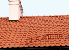 Drabinka przeciwśniegowa