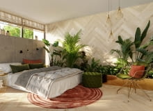 Niektóre wzory są zawsze na czasie. Panele winylowe Amaron Wood Dąb Wembley zaprojektowano w taki sposób, aby móc układać je w kultową jodełkę. Również na ścianie. Niektóre wzory są zawsze na czasie. Panele winylowe Amaron Wood Dąb Wembley zaprojektowano w taki sposób, aby móc układać je w kultową jodełkę. Również na ścianie.