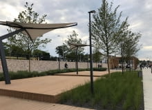 Nowo otwarty odcinek bulwarów wiślanych