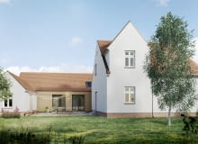 Dom przedwojenny. Rozbudowa Dom przedwojenny. Rozbudowa