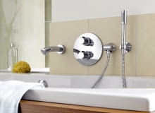 Natryskowo-wannowa bateria z termostatem bateria podtynkowa, bateria wannowo-natryskowa