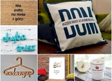 Gadżety z polskimi napisami polskie napisy we wnętrzach