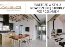 Wnętrze domu w stylu nowoczesnej stodoły pod Poznaniem – prezentacja online i wywiad