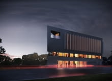 Biurowiec Quartz-Office w Poznaniu - wizualizacja