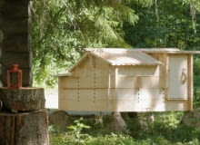 Kurnik projektu Chan Brisco Architects