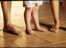 Po ogrzewanej podłodze z przyjemnością można chodzić na bosaka Po ogrzewanej podłodze z przyjemnością można chodzić na bosaka