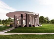 Serpentine Pavilion 2020 zaprojektowany przez Counterspace Serpentine Pavilion 2020 zaprojektowany przez Counterspace