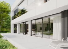 Drzwi podnoszono-przesuwne MB-82HS firmy Aluprof