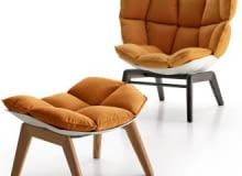 fotel Husk, projekt: Patricia Urquiola