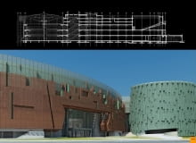 Cuprum Arena w Lubinie śląsk, centrum handlowe, lubin, polska, studio ads, cuprum arena