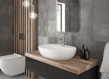 Linia baterii o minimalistycznym i nowoczesnym stylu, który idealnie sprawdzi się w łazienkach o takim właśnie charakterze; modele różnią się m.in. wysokością i kształtem, dzięki czemu każdy znajdzie produkt idealny do urządzanego wnętrza, seria Hamnes.