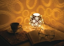 Lampa z tykwy Lampa z tykwy