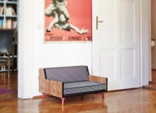 legowisko, ładne legowisko dla psa, proste legowisko, meble dla zwierząt