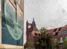 Mural Aura w inwestycji Sudea we Wrocławiu Mural Aura w inwestycji Sudea we Wrocławiu