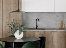 Kącik jadalniany w niewielkiej kuchni Kącik jadalniany w niewielkiej kuchni