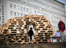 Recyclingowy plac zabaw na warszawskim Targówku Recyclingowy plac zabaw na warszawskim Targówku