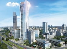 Biurowiec Warsaw Spire, mat. prasowe Biurowiec Warsaw Spire, mat. prasowe