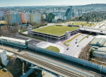 Zintegrowany węzeł przesiadkowy w Bronowicach. Proj. UCEES Zintegrowany węzeł przesiadkowy w Bronowicach. Proj. UCEES