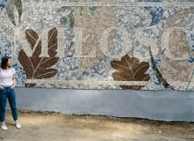 Odsłonięcie mozaiki MIŁOŚĆ w Szczecinie. Odsłonięcie mozaiki MIŁOŚĆ w Szczecinie.