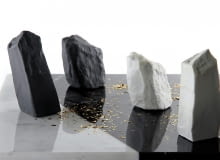 Zestaw Rock & Salt - pieprzniczki i solniczki Ćmielów Design Studio