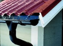 System rynnowy z blachy stalowej