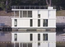 Dom na wodzie w Porcie Czerniakowskim Dom na wodzie w Porcie Czerniakowskim