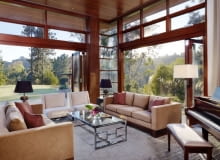 Dom w Mandeville Canyon, Los Angeles. Projekt: Rockefeller Partners Architects Dom w Mandeville Canyon, Los Angeles. Projekt: Rockefeller Partners Architects